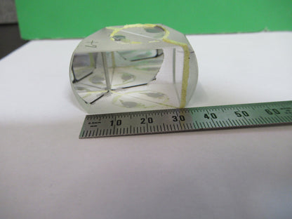 REICHERT AUSTRIA GLASS PRISM HEAD OPTICS MICROSCOPE PART AS PICTURED 80-B-01