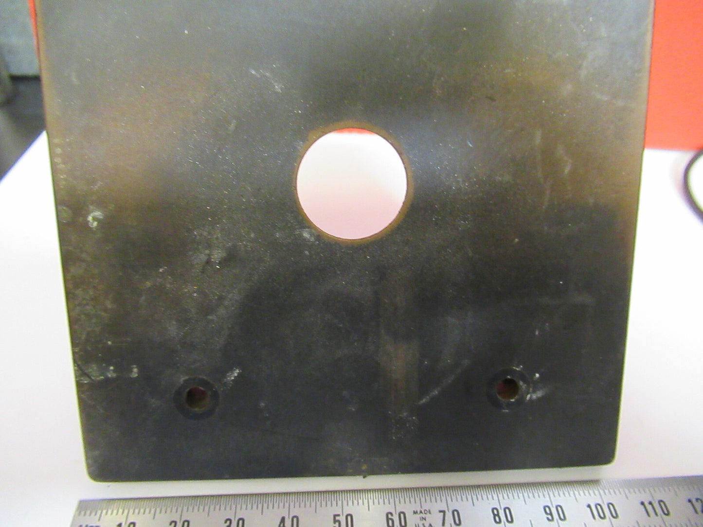 BAUSCH LOMB STAGE TABLE SPECIMEN MICROSCOPE PART AS PICTURED Y4-A-50