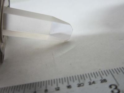 OPTICAL MOUNTED PRISM [needs cleaning] LASER OPTICS BIN#S2-56