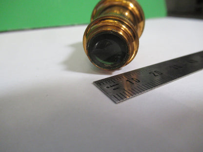 Antique Brass Bausch & Lomb 1 in Objective Microscope Part