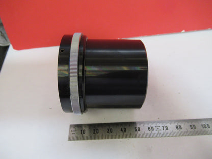 MEIJI JAPAN ILLUMINATOR LENS+ IRIS MICROSCOPE PART AS PICTURED X8-B-34
