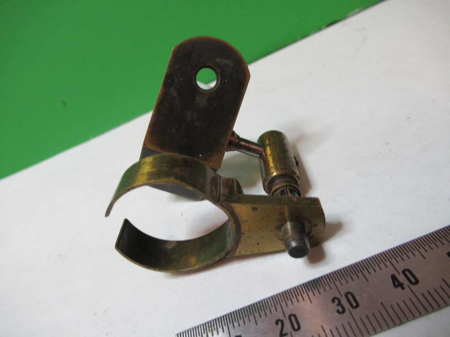 ANTIQUE BRASS NACHET PARIS PROJECTION PRISM ASSEMBLY MICROSCOPE PART X2-A-13
