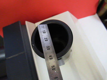 LEICA LEITZ GERMANY DMRB TRINOCULAR HEAD MICROSCOPE PART AS PICTURED T5-A-03