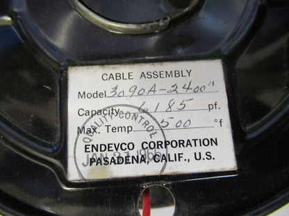 ENDEVCO LOW NOISE CABLE  2400 FEET 10-32 MICRODOT for SENSOR AS PICTURED X4-A-11