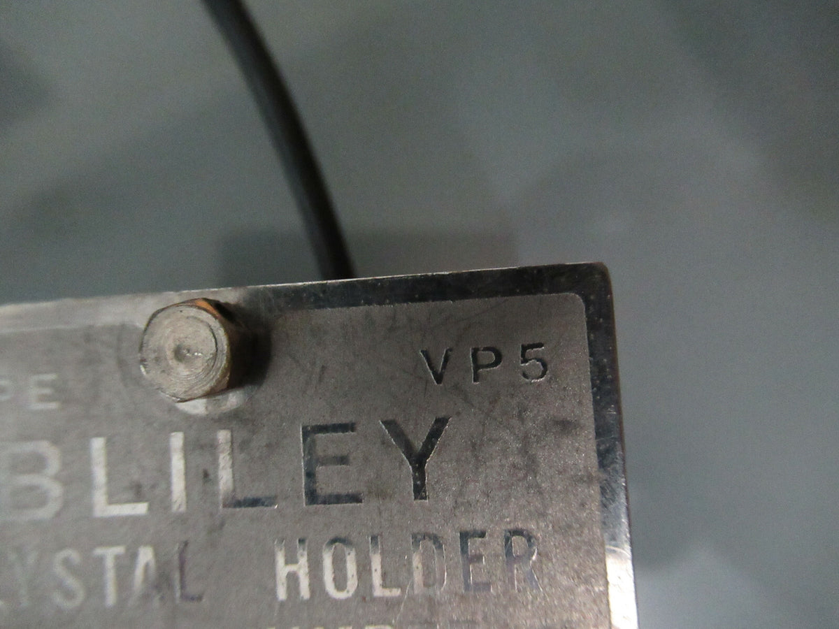 Antique 1930s Quartz Radio Crystal VP5 Bliley Electric Co. Frequency Control
