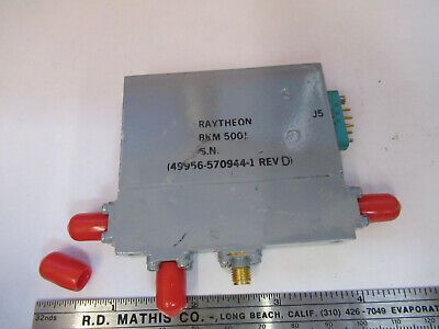 RAYTHEON AIRCRAFT BKM5001 5700944-1 RF MICROWAVE MODULE AS PICTURED &A7-B-07