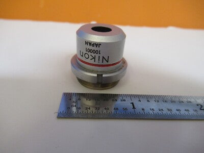 Nikon Japan Optics 4X Objective Microscope Part