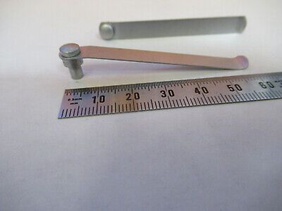 PAIR of CLIPS STAGE MICROSCOPE PART AS PICTURED &H1-B-32