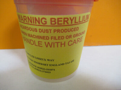 Rare Optical Beryllium Metal Mirror Mil Spec UK Laser Optics