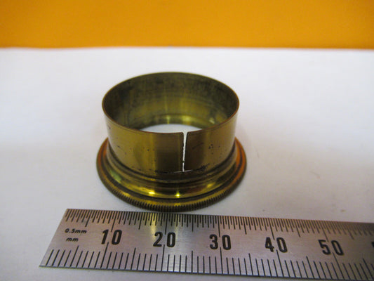 Antique Collar Eyepiece Adapter Brass J. Swift & Son UK Microscope Part AS Pic