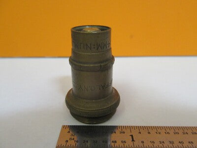 Antique Brass Spencer Lens Co. Incomplete Objective Microscope Part