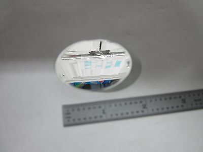 OPTICAL OVAL MIRROR LASER OPTICS [it has a protective film on surface] BIN#Q4-13
