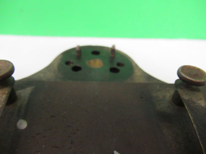 Bausch & Lomb Stage Table Antique Microscope Part Optics