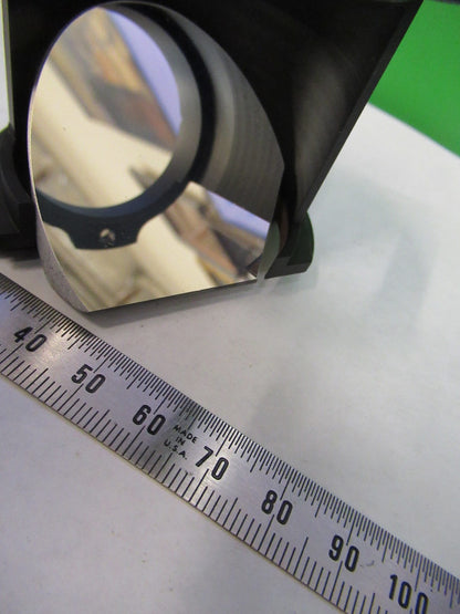 AUS JENA GERMANY MIRROR ASSEMBLY OPTICS MICROSCOPE PART AS PICTURED T2-A-69
