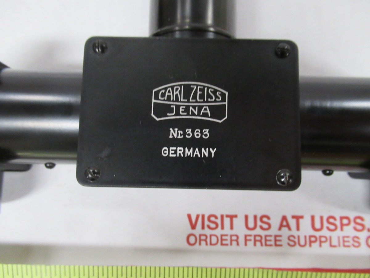 CARL ZEISS COMPARISON HEAD VINTAGE OPTICS MICROSCOPE PART AS PICTURED 99-FT-99
