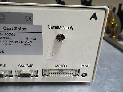 ZEISS DEUTSCHLAND AF CONTROLLER 457492 STROMVERSORGUNG MIKROSKOP TEIL WIE ABGEBILDET TC-4