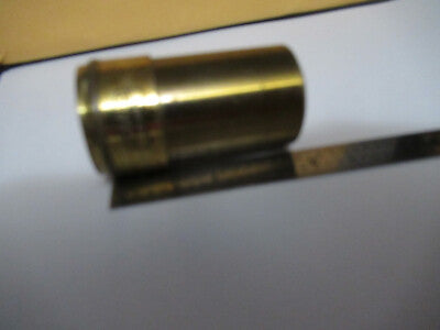 Carl Zeiss AG Jena Apo 1.5mm Empty Brass Objective Can Microscope AS Pic