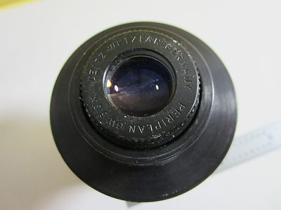 MICROSCOPE PART EYEPIECE LEITZ GERMANY 6.3X PERIPLAN OPTICS AS IS BIN#32-B-21