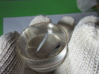 Optical PlanO Concave Lens chipped on edge Mil Spec Laser Optics