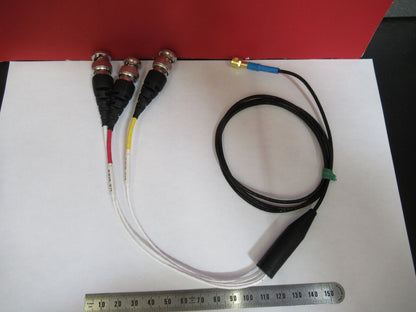 3ft CABLE for ACCELEROMETER SENSOR triaxial 1/4-28 to BNC AS PICTURED T1-A-61