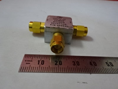 SYSTRON DONNER POWER DIVIDER DETECTOR MODULE RF MIL SPEC FREQUENCY AS IS #99-23