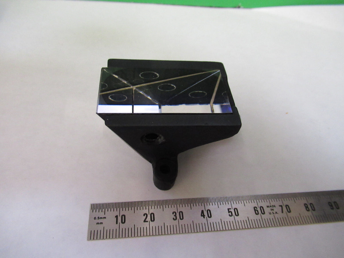 BAUSCH LOMB GLASS HEAD PRISM OPTICS MICROSCOPE PART AS PICTURED X6-A-103