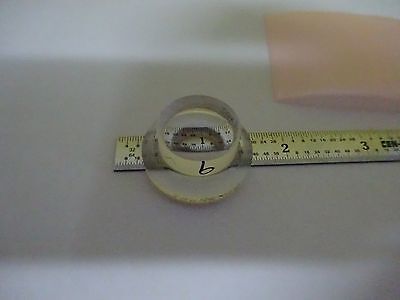 OPTICAL NICE COMPOUNDED CONCAVE LENS LASER OPTICS AS IS BIN#X5-27