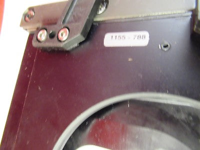ZEISS AXIOSTAR STAGE TABLE MICROMETER MICROSCOPE PART OPTICS AS PICTURED FT-2-31