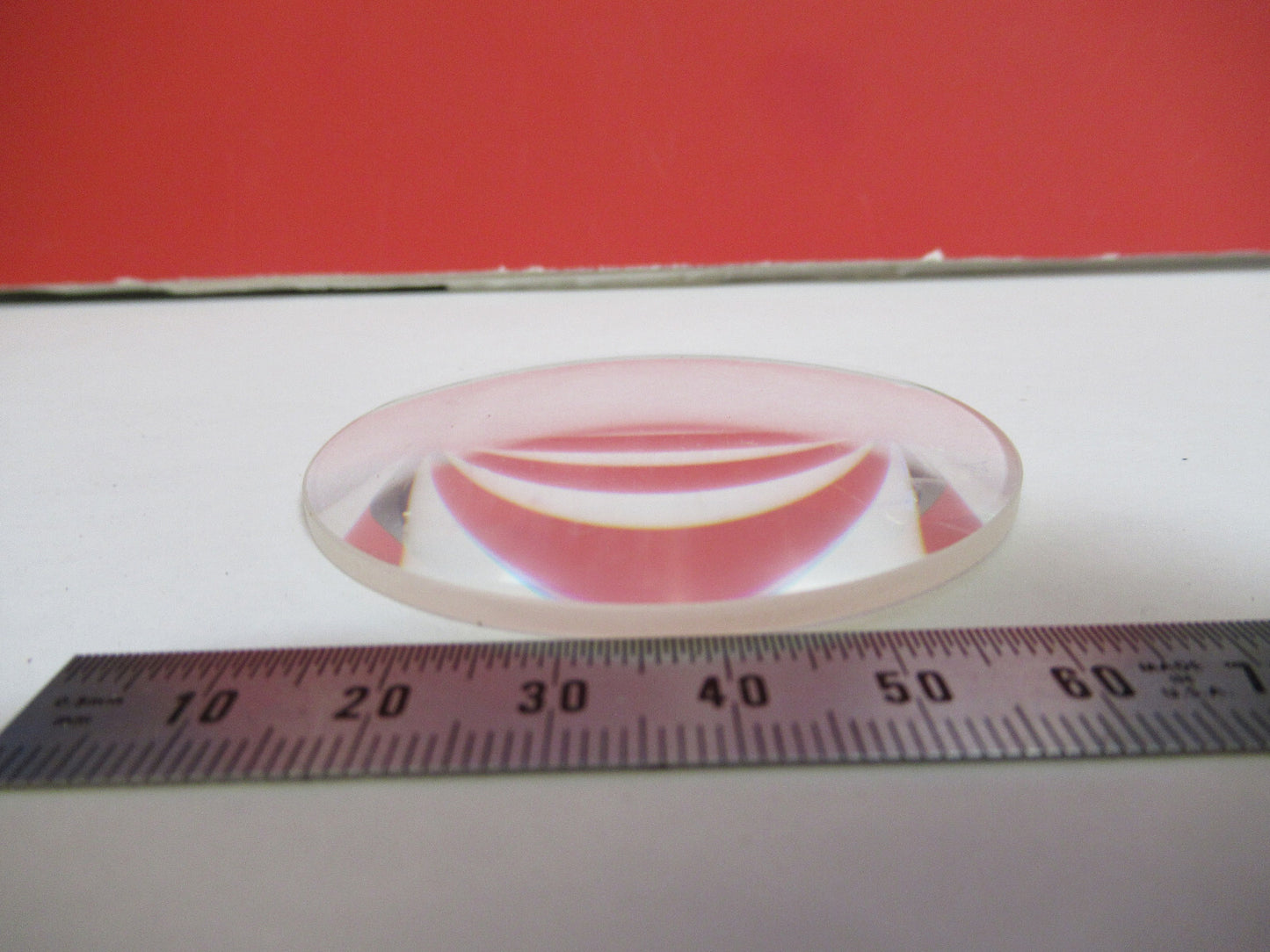 OPTICAL  MELLES GRIOT PL-CX 62mm LENS GLASS OPTICS  AS PICTURED T1-A-86