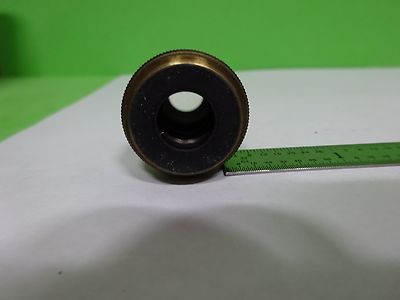 FOR PARTS MICROSCOPE OLYMPUS M10 OBJECTIVE  JAPAN OPTICS BIN#K1-M-17