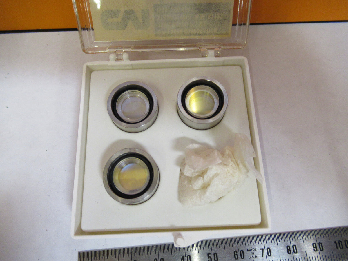 OPTICAL ex-NASA COATED LENS 3 PCS PRO LASER OPTICS AS PICTURED Y4-A-97