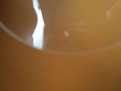 OPTISCHE DICKE SAPHIR-WAFER-Y-CUT-LASEROPTIK [an der Kante abgebrochen] BIN#6V-45