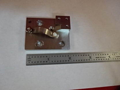 MICROSCOPE PART TOOL SPECIMEN HOLDER STAGE UNKNOWN APPLICATION AS IS #Z7-A-02