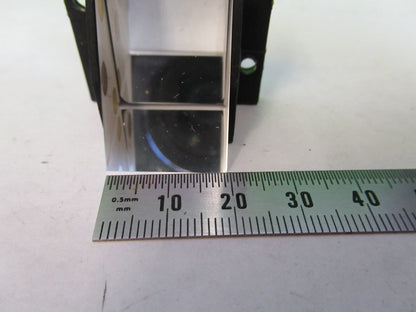 LEITZ WETZLAR GERMANY MOUNTED GLASS PRISM MICROSCOPE PART AS PICTURED X2-A-49