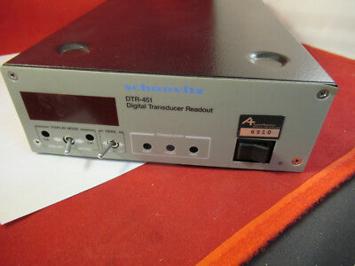 SCHAEVITZ DTR-451 DIGITAL TRANSDUCER SIGNAL CONDITIONER for ACCELEROMETER #TD-3