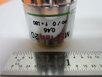 MIKROSKOPTEIL OBJEKTIV OLYMPUS MSPLAN 20X DIC JAPAN OPTICS BIN#B4-Z-6