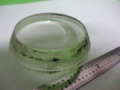 Optical Large Convex Concave Lens [chip on edge] Laser Optics