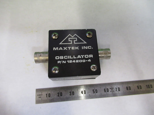 MAXTEK OSCILLATOR PN 124200-4 for QUARTZ CRYSTAL SENSOR AS PICTURED T2-A-19
