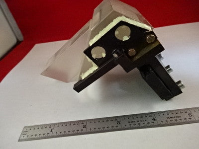 MICROSCOPE PART POLYVAR REICHERT LEICA ASSEMBLY PRISM HEAD OPTICS AS IS #V2-B-99