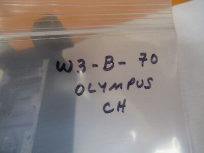 OLYMPUS JAPAN CH ALUMINUM STAGE MICROSCOPE PART AS PICTURED &W3-B-69