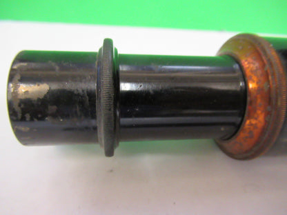 Antique Spencer Lens Co. Brass Tubus + Nosepiece Microscope Part