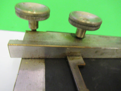 Antique Ernst Leitz Xy Stage Table Microscope Part