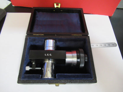 BECK LONDON FILAR MEASURING OCULAR EYEPIECE MICROSCOPE PART AS PICTURED T1-A-72