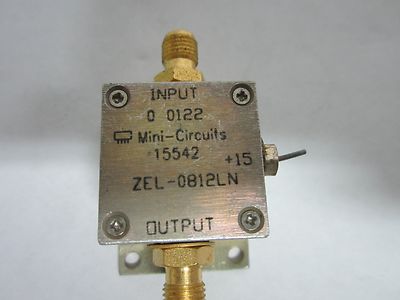 MINI CIRCUITS ZEL-0812LN LOW NOISE AMPLIFIER RF MICROWAVE FREQUENCY BIN#F3-61