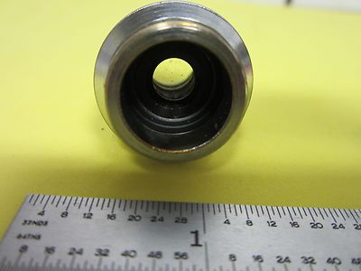 JAPAN OBJECTIVE 4X 749195 MICROSCOPE OPTICS AS IS BIN#A1-T-85