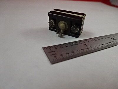 VERY RARE VINTAGE QUARTZ CRYSTAL SANDWICH FREQUENCY CONTROL AS IS B#F1-E-17