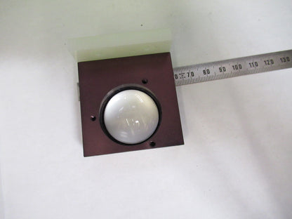 OLYMPUS JAPAN MOUNTED LENS DIFFUSER OPTICS MICROSCOPE PART AS PICTURED T6-B-11