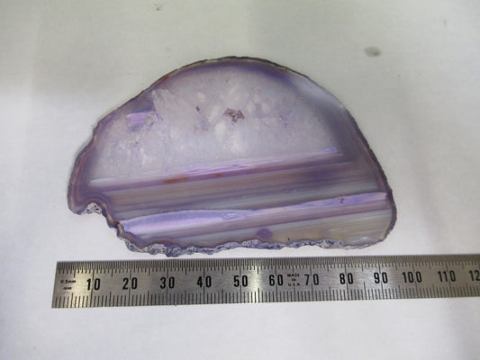 AMAZING AGATE SLICE MINERAL SAMPLE BEAUTIFUL SPECIMEN AS PICTURED T7-FD-84