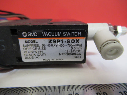 SMC VACUUM SWITCH ZSPI-S0X CONTROL SYSTEMS JAPAN AS PICTURED T1-A-76
