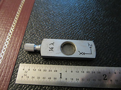 Optical Microscope Part Carl Zeiss AG Germany Filter 1/4 Lambda Dic Optics Bn